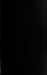Cover of G.B.S. and the lunatic by Lawrence Langner