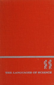 Front cover of The Languages of science by John Wolfenden