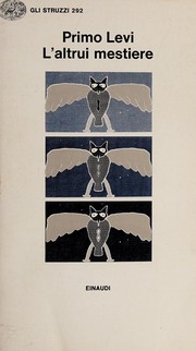 Cover of L' altrui mestiere by Primo Levi