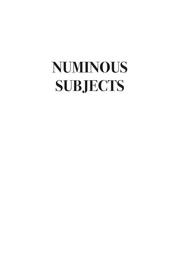 Cover of Numinous Subjects by Lucy Tatman