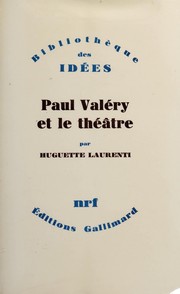 Front cover of Paul Valéry et le théâtre by Huguette Laurenti