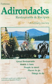 Front cover of Famous Adirondack Restaurants and Recipes by Sue Schildge