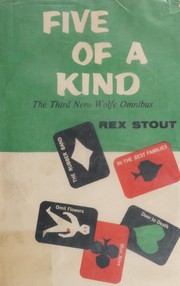 Front cover of Five of a Kind by Rex Stout