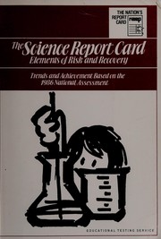 Front cover of The science report card: Elements of risk and recovery by Ina V. S. Mullis