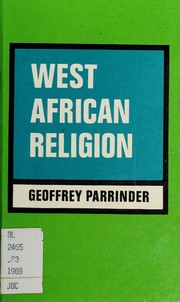 Front cover of West African religion by Edward Geoffrey Parrinder