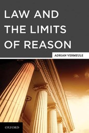 Cover of Law and the limits of reason by Adrian Vermeule