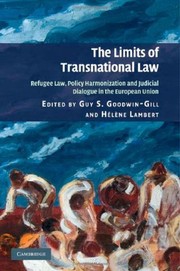 Front cover of The limits of transnational law by Hélène Lambert