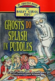 Front cover of Ghosts do splash in puddles by Marcia Thornton Jones
