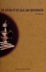 Cover of The system of the Dalai Lama reincarnation by Qingying Chen