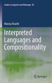 Cover of Interpreted Languages and Compositionality by Marcus Kracht