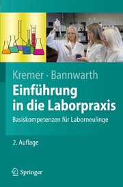 Front cover of Einführung in die Laborpraxis by Bruno P. Kremer