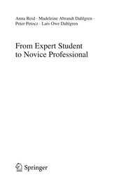 Front cover of From Expert Student to Novice Professional by Anna Reid