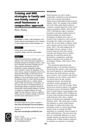 Front cover of VET and related issues in an SME context by Harry Matlay