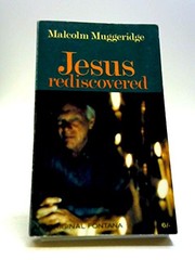 Cover of Jesus rediscovered by Malcolm Muggeridge