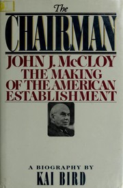 Cover of The chairman by Kai Bird