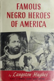Front cover of Famous Negro heroes of America by Langston Hughes