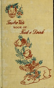 Front cover of Book of food & drink by Trader Vic.