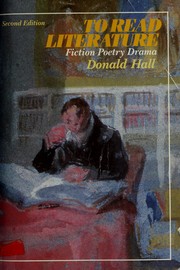 Front cover of To Read Literature by Donald Hall