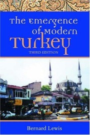 Front cover of The emergence of modern Turkey by Bernard Lewis