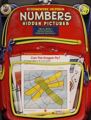 Front cover of Homework Helper Numbers Hidden Pictures, Grades PreK to 1 (Homework Helpers) by School Specialty Publishing