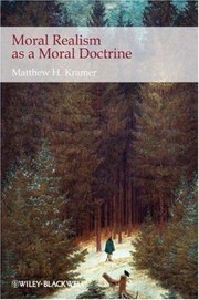 Front cover of Moral realism as a moral doctrine by Matthew H. Kramer