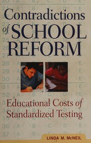 Front cover of Contradictions of school reform by Linda M. McNeil