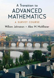 Front cover of A survey of advanced mathematics by William Johnston