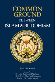 Front cover of Common ground between Islam and Buddhism by Reza Shah-Kazemi