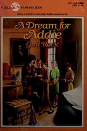 Cover of Dream for Addie by Gail Rock