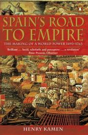 Front cover of Spain's Road to Empire by Henry Kamen