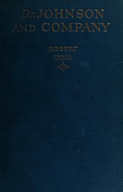 Cover of Dr. Johnson and company by Robert Wilson Lynd