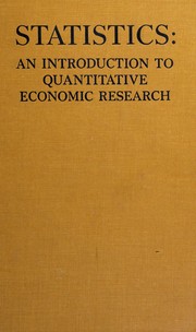 Cover of Statistics by Daniel Burbidge Suits