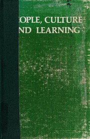 Cover of People, culture and learning by John W. Friesen