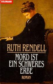 Front cover of A New Lease of Death by Ruth Rendell