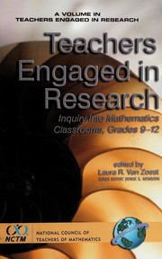 Front cover of Teachers engaged in research by Laura R. Van Zoest