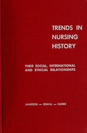 Front cover of Trends in nursing history by Elizabeth Marion Jamieson