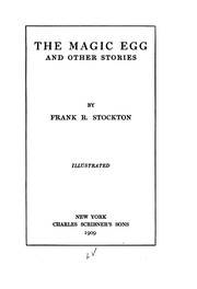 Cover of The Magic Egg by Frank R. Stockton