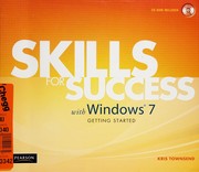 Front cover of Skills for success with Windows 7 by Kris Townsend