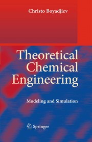 Front cover of Theoretical chemical engineering by Khristo Boi︠a︡dzhiev