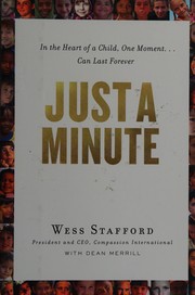 Cover of Just a minute by Wess Stafford