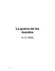 Front cover of Guerra de los mundos by Davis Miller