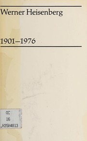 Front cover of Werner Heisenberg, 1901-1976 by Armin Hermann