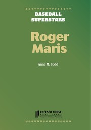 Cover of Roger Maris by Anne M. Todd