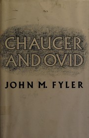 Front cover of Chaucer and Ovid by John M. Fyler