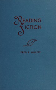 Cover of Reading fiction by Fred Benjamin Millett