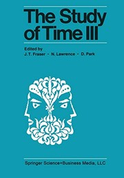 Front cover of The Study of Time Iii by J. T. Fraser