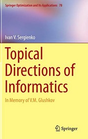Cover of Topical Directions of Informatics by Ivan V. Sergienko