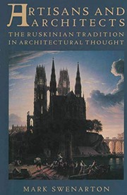 Cover of Artisans and Architects by Mark Swenarton