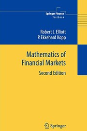 Front cover of Mathematics of Financial Markets by Robert J J. Elliott