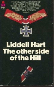 Front cover of The other side of the hill by B. H. Liddell Hart
